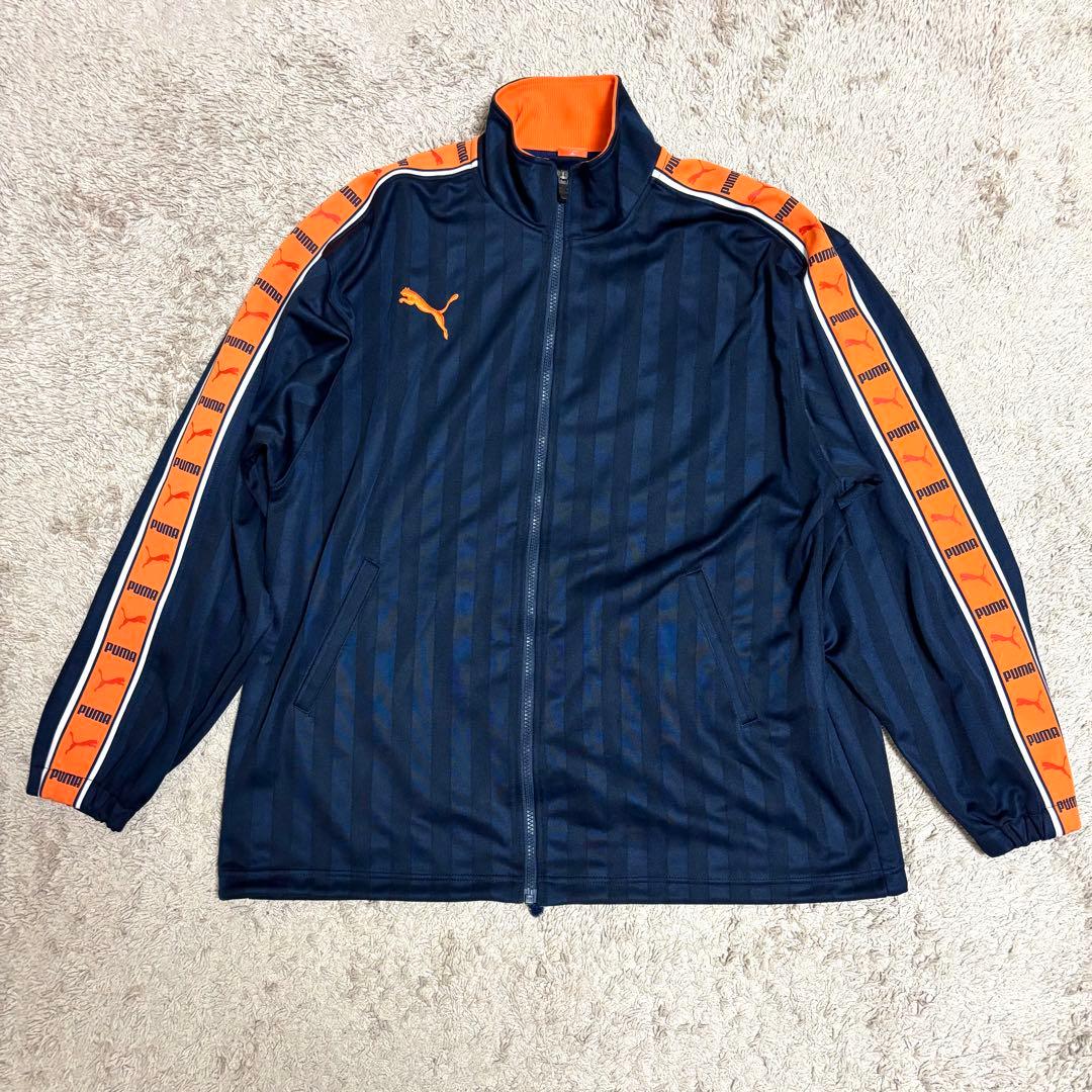 極美品】 プーマ ジャージ ネイビー オレンジ 平成 Y2K XL - メルカリ