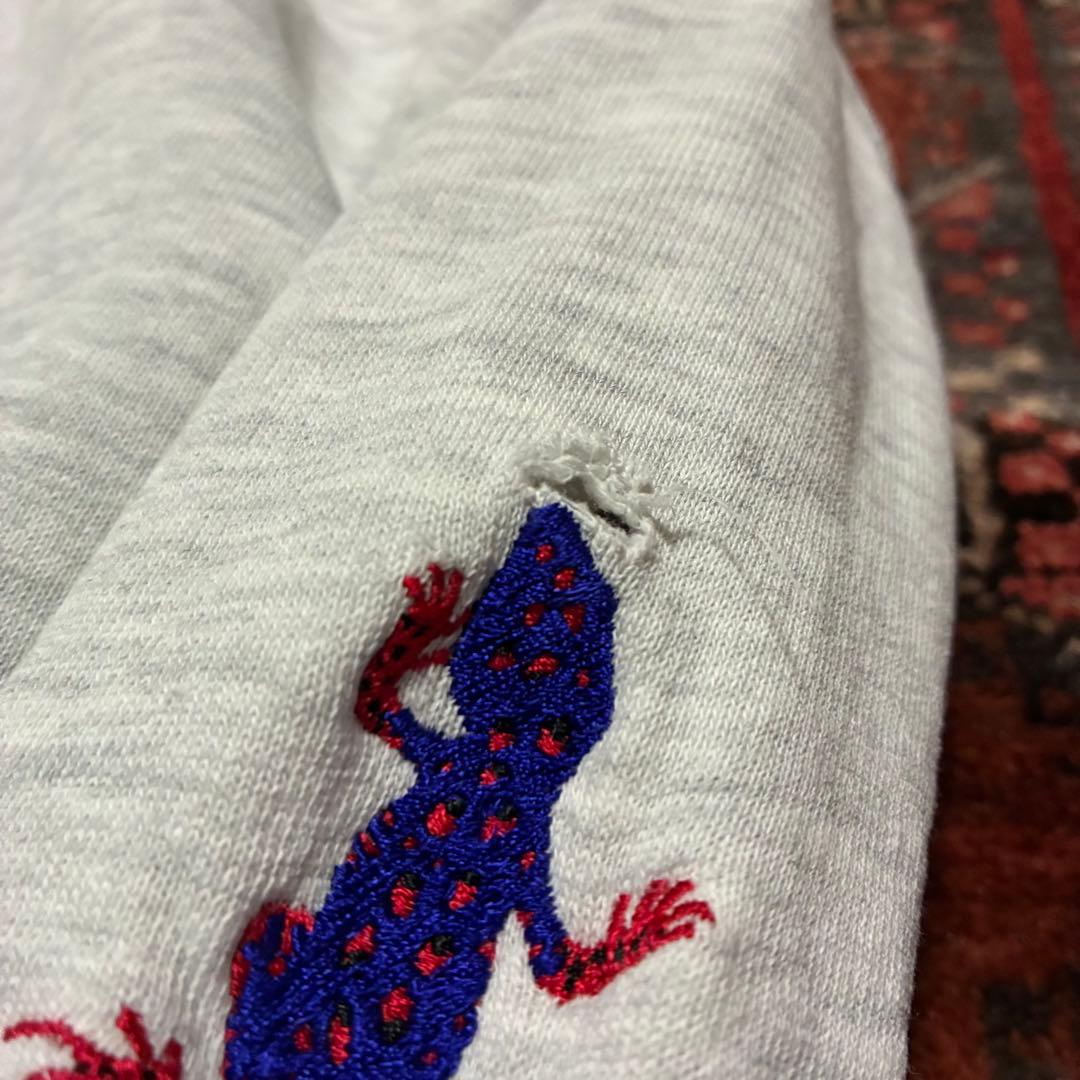 90S 襤褸 フェード マルボロ リザード スウェット XL