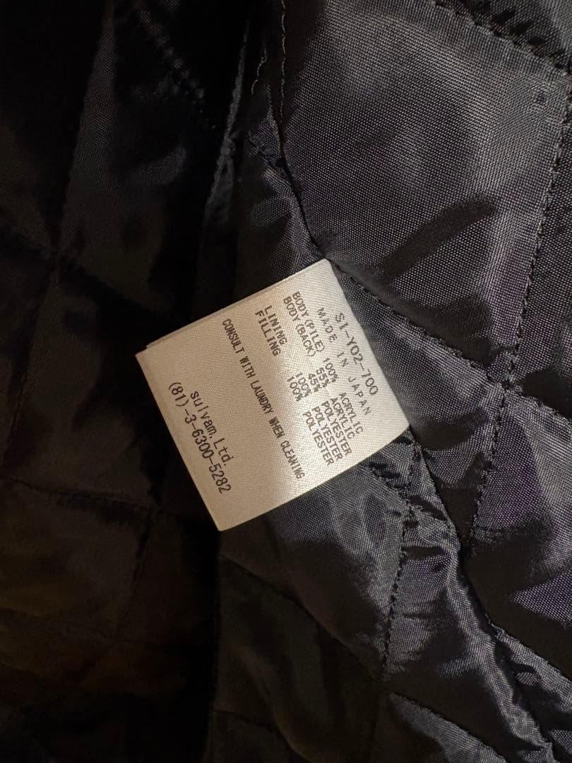 サルバム フェイクファーベスト L