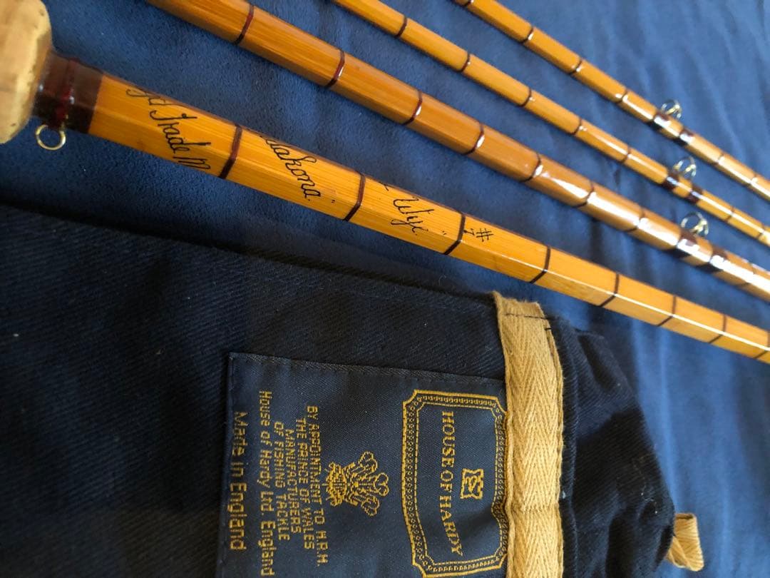 yoshi　ハーデイ・ワイ・１２‘６”＃７～ バンブーロッド