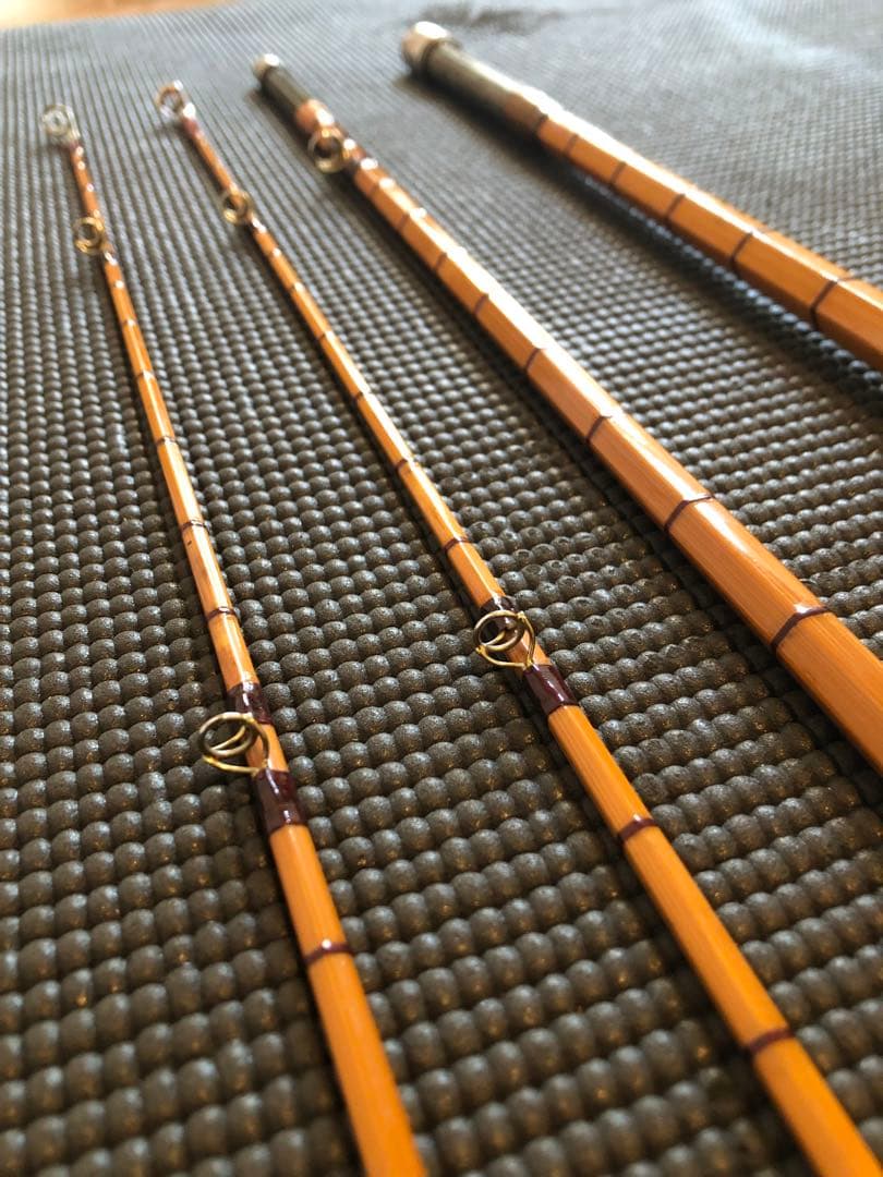 yoshi　ハーデイ・ワイ・１２‘６”＃７～ バンブーロッド