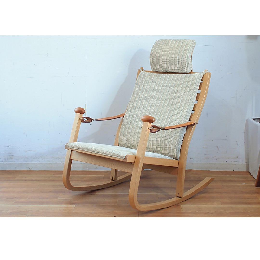 カンディハウス ソリ ロッカー 定価29.8万 ロッキングチェア - メルカリ