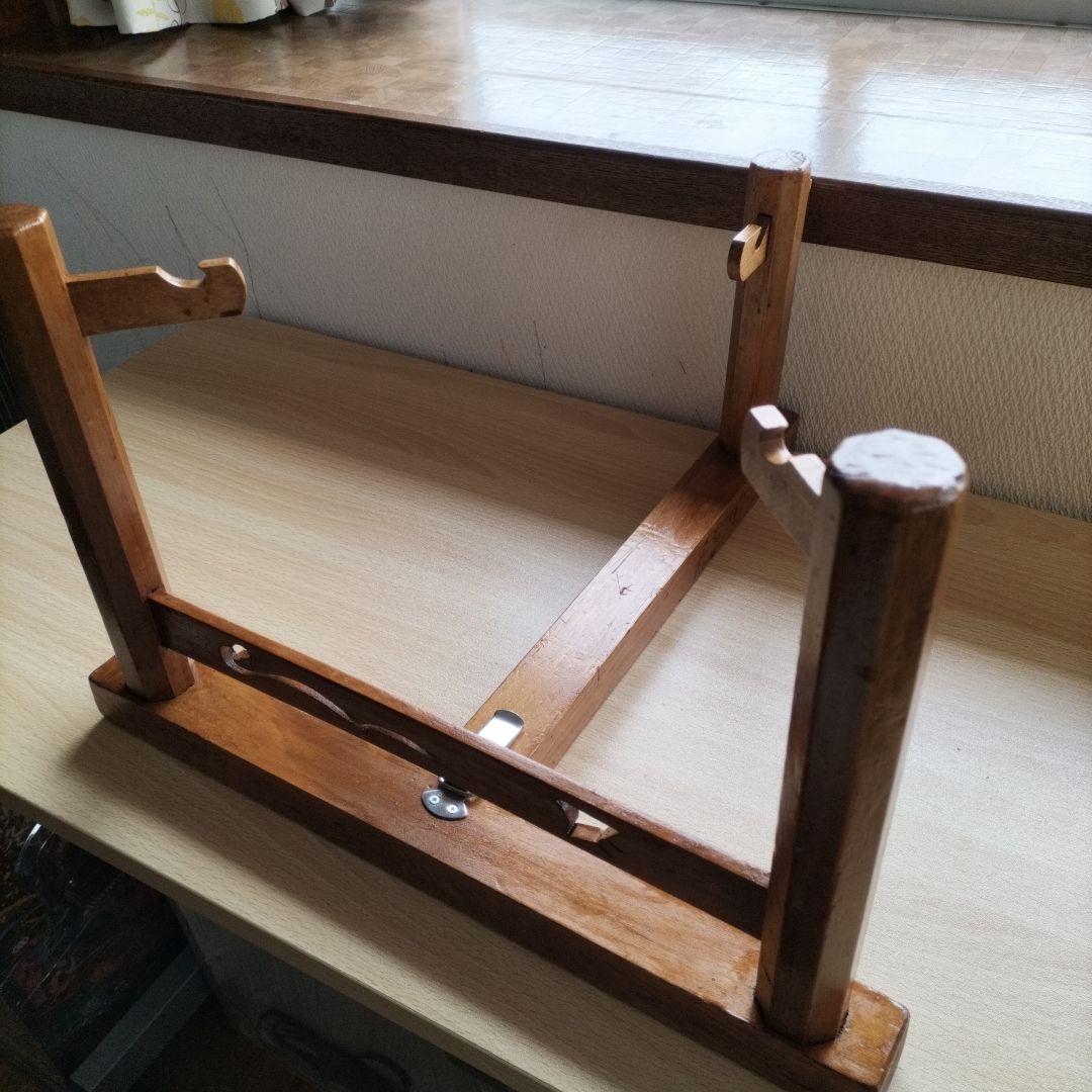 締太鼓　テレン台　バチ2本付　中古品②