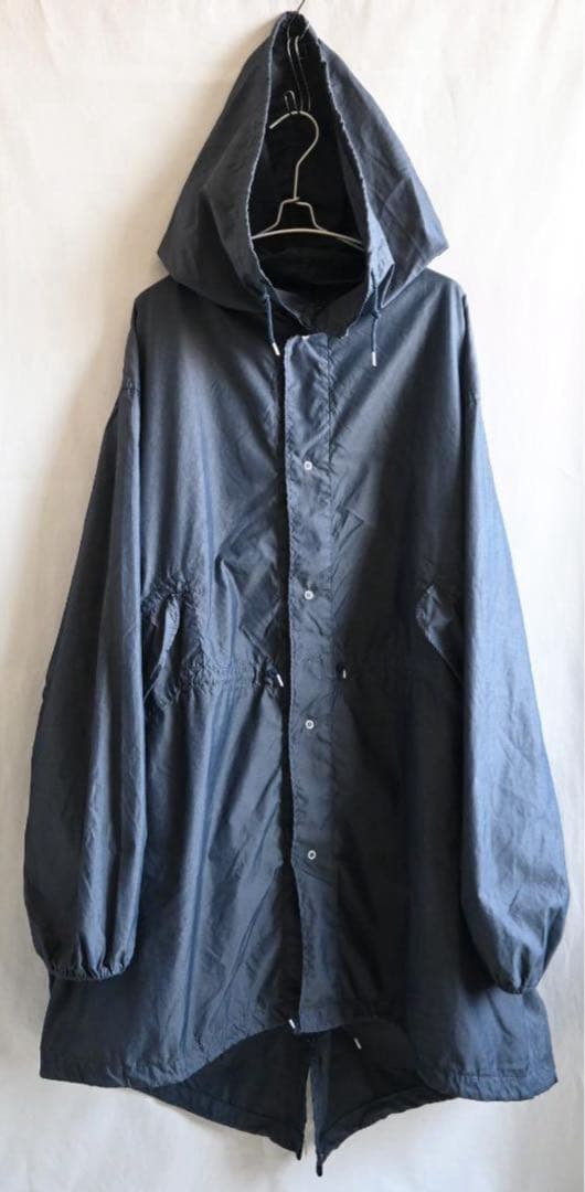 80'sデッドストック/アメリカ軍/スノーカモ モッズパーカー/ネイビー染