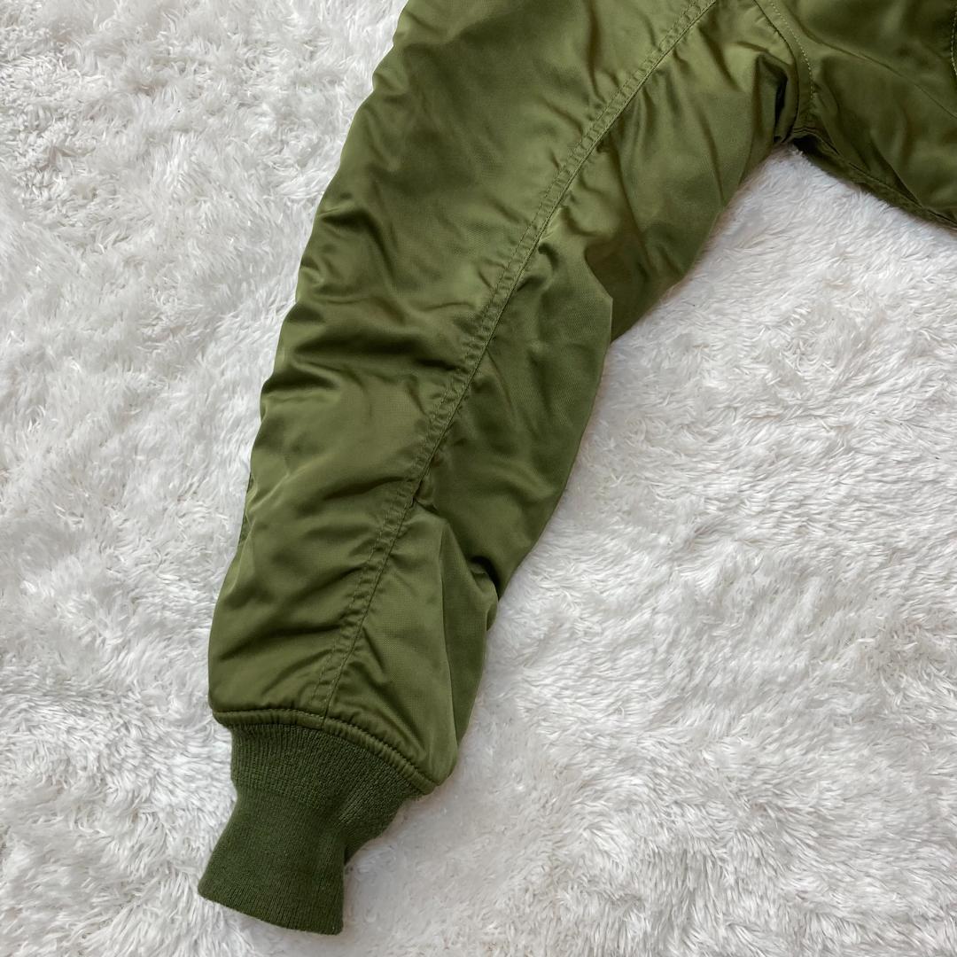 00s y2k 短丈 N2B フライトジャケット S ファー付フード ショート丈