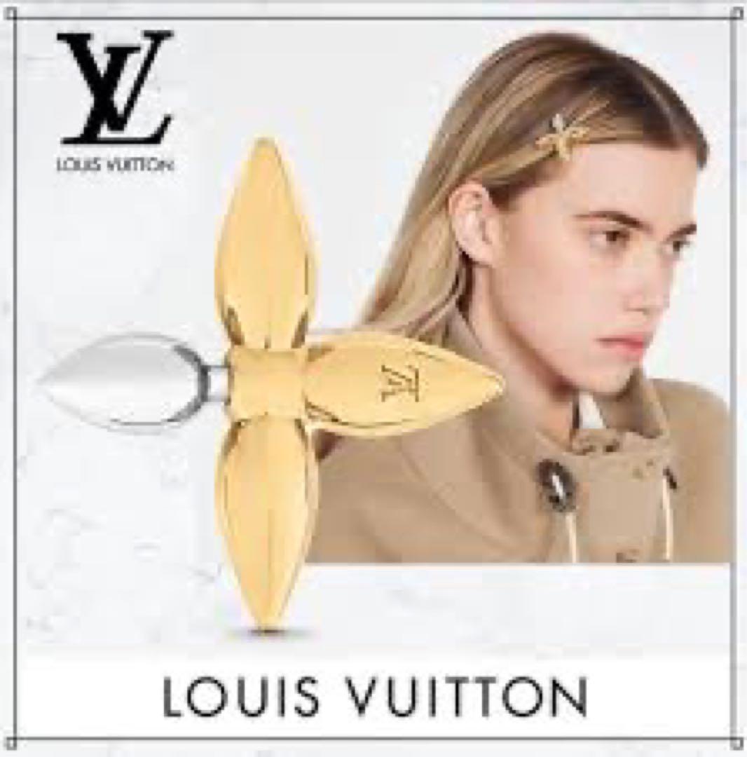 ルイヴィトン LOUIS VUITTON ヘアピン ヘアアクセサリー リボン - メルカリ