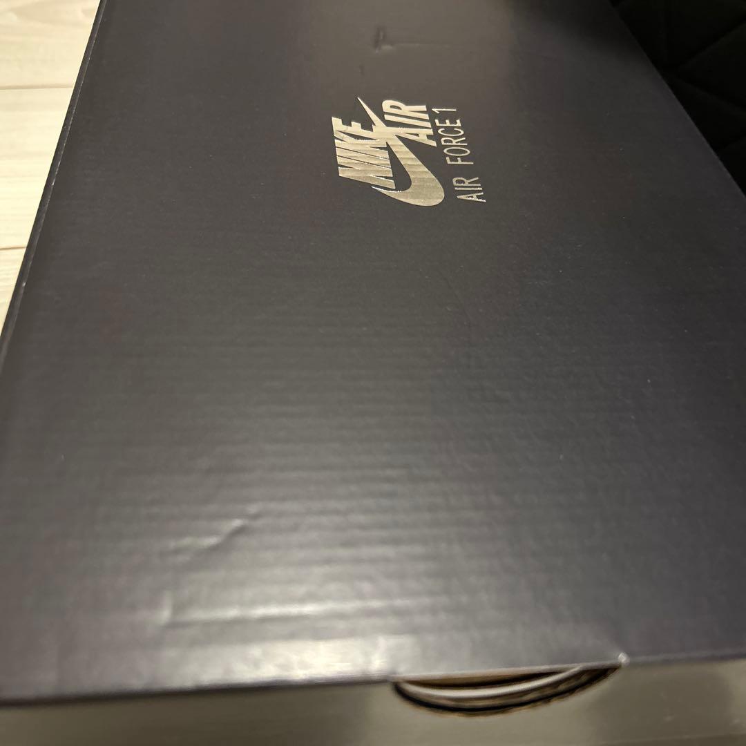 NIKE 23.5 エアフォース1'07 ホワイト クールグレー グリッター