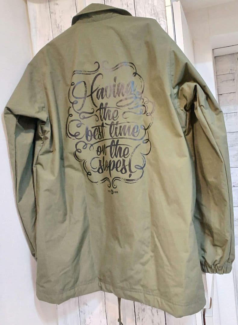 美品⭐廃盤人気商品⭐エスティボ コーチジャケット カーキ スノボ Mサイズ