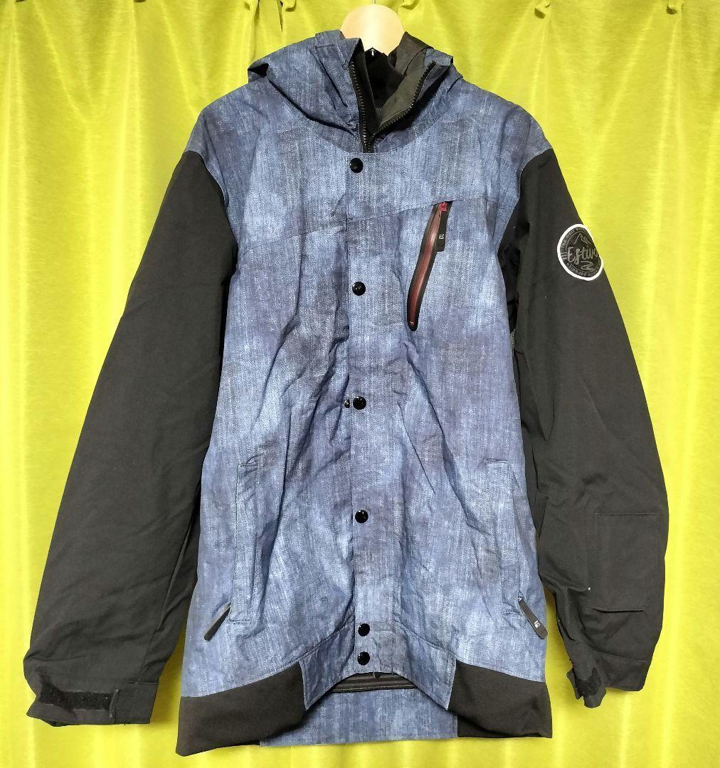 ESTIVO エスティボ スノボジャケット メンズL デニム調 耐水