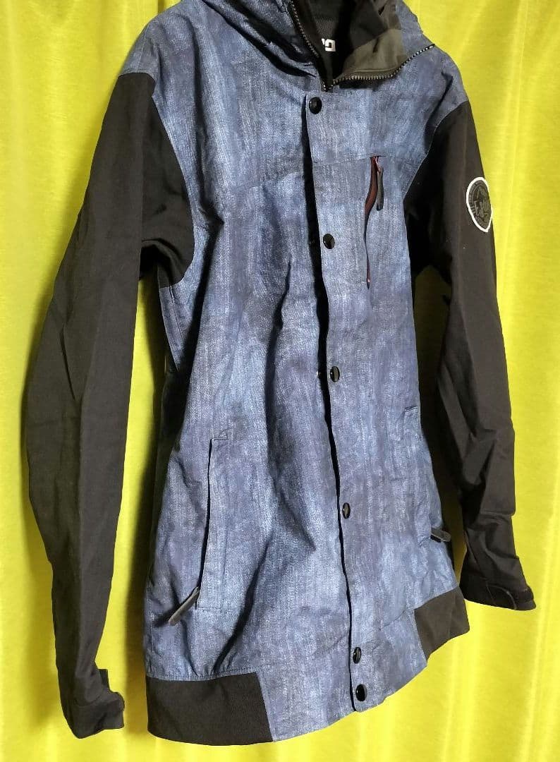 ESTIVO エスティボ スノボジャケット メンズL デニム調 耐水