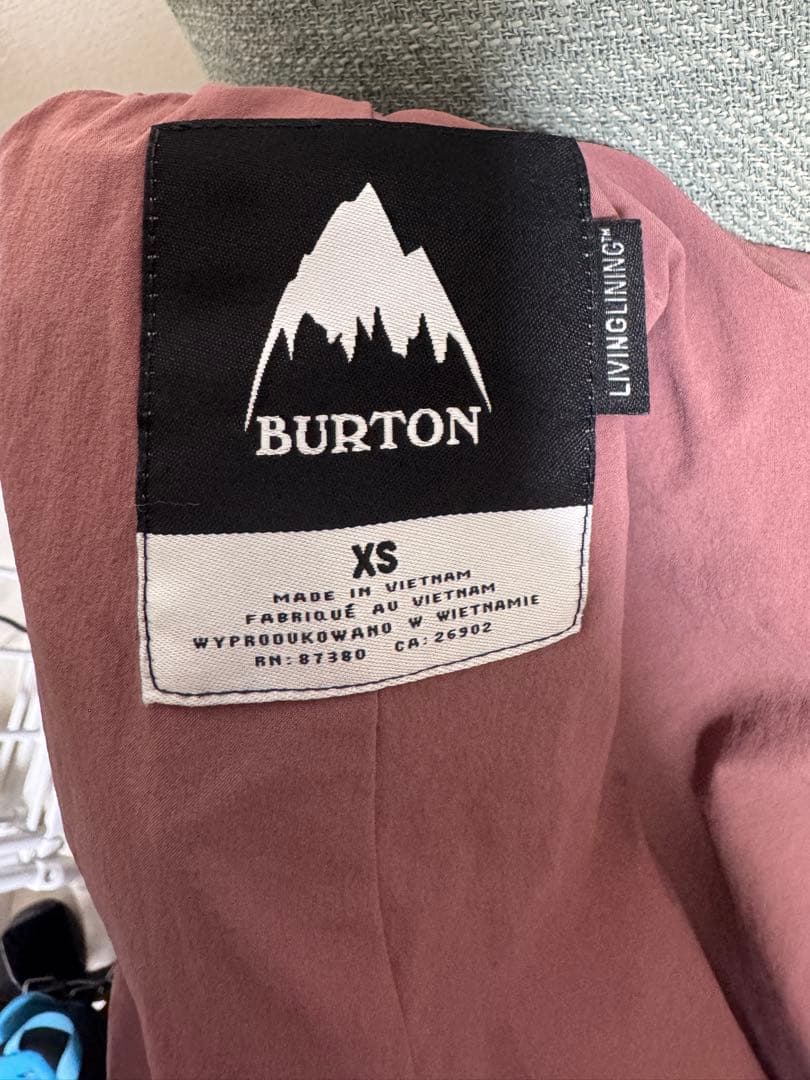 BURTON レディース ウェア上下セット ジャケットS ビブパンツXS