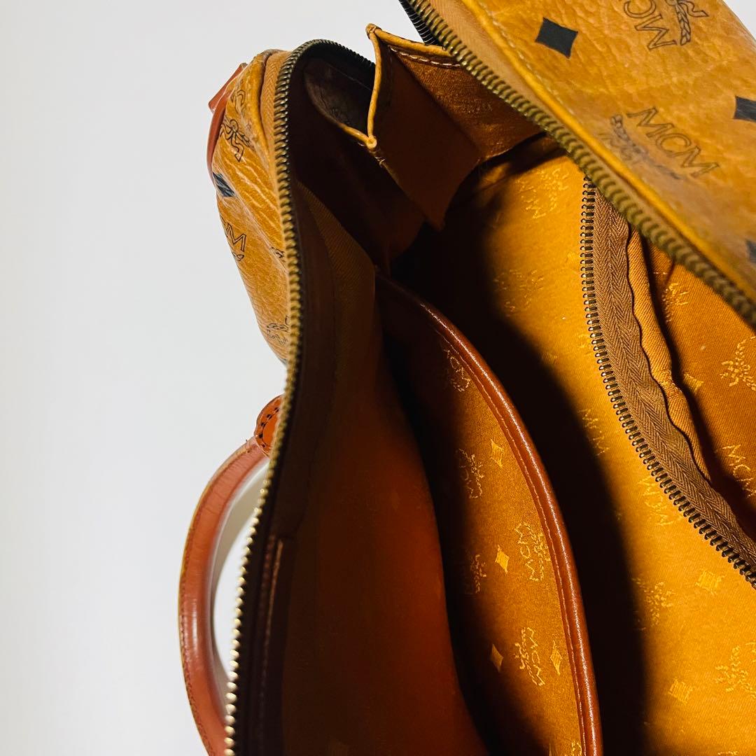 MCM ヴィセトス柄 2WAY レザー ボストンバッグ L108270429 - バッグ最 安値