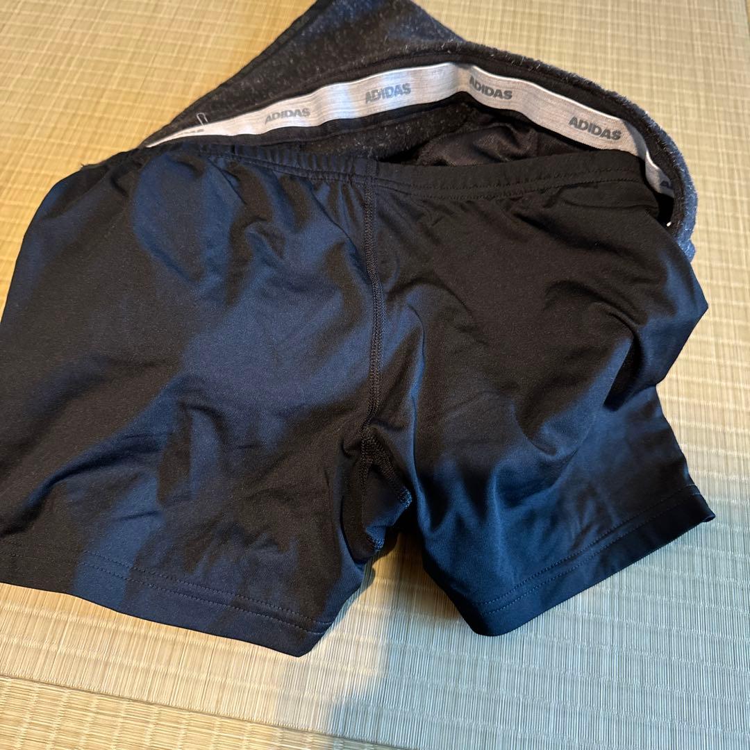 adidasゴルフ冬用スカート、キャップ、ネックウォーマーお得な3点セット