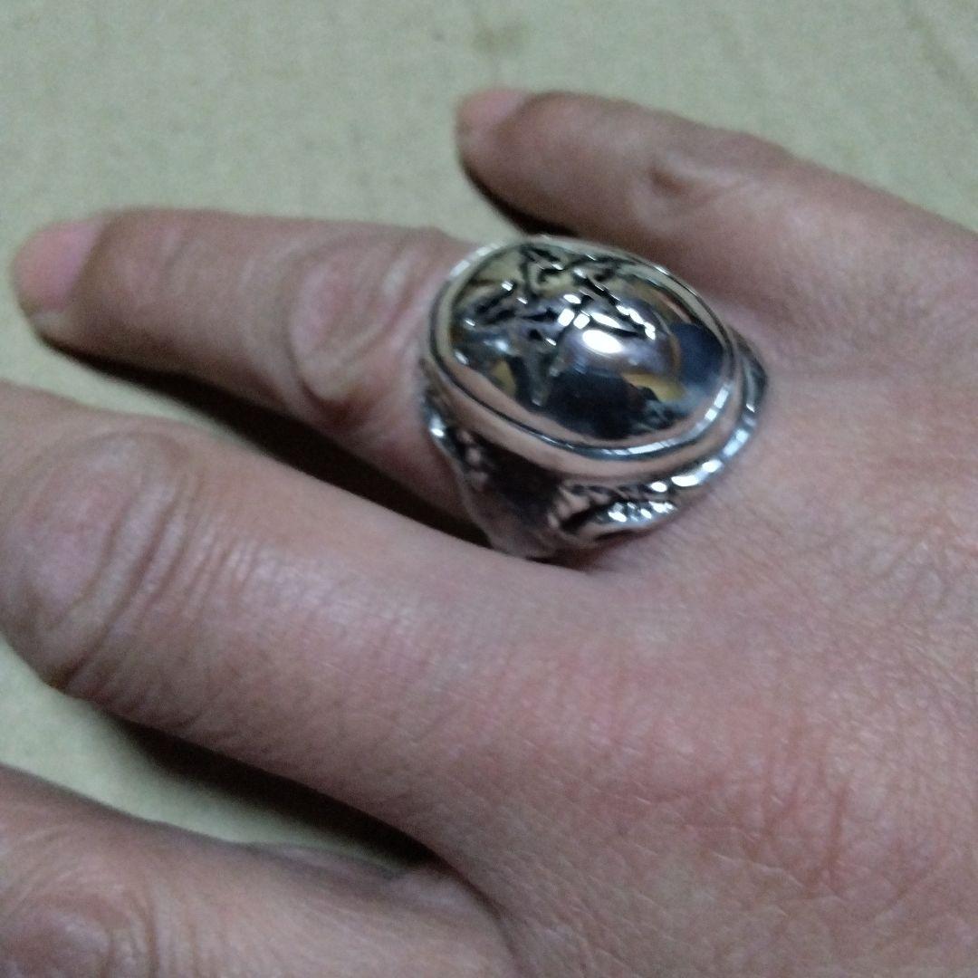 アレックスストリーター オールSILVER製 ストーンもSILVER 茨スター