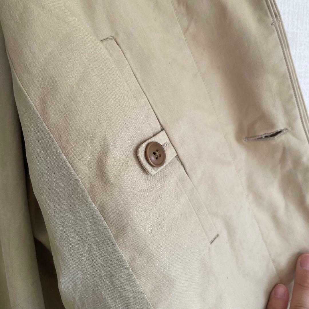 美品　YAECA ヤエカ　ステンカラーコート　ベージュ　M 日本製