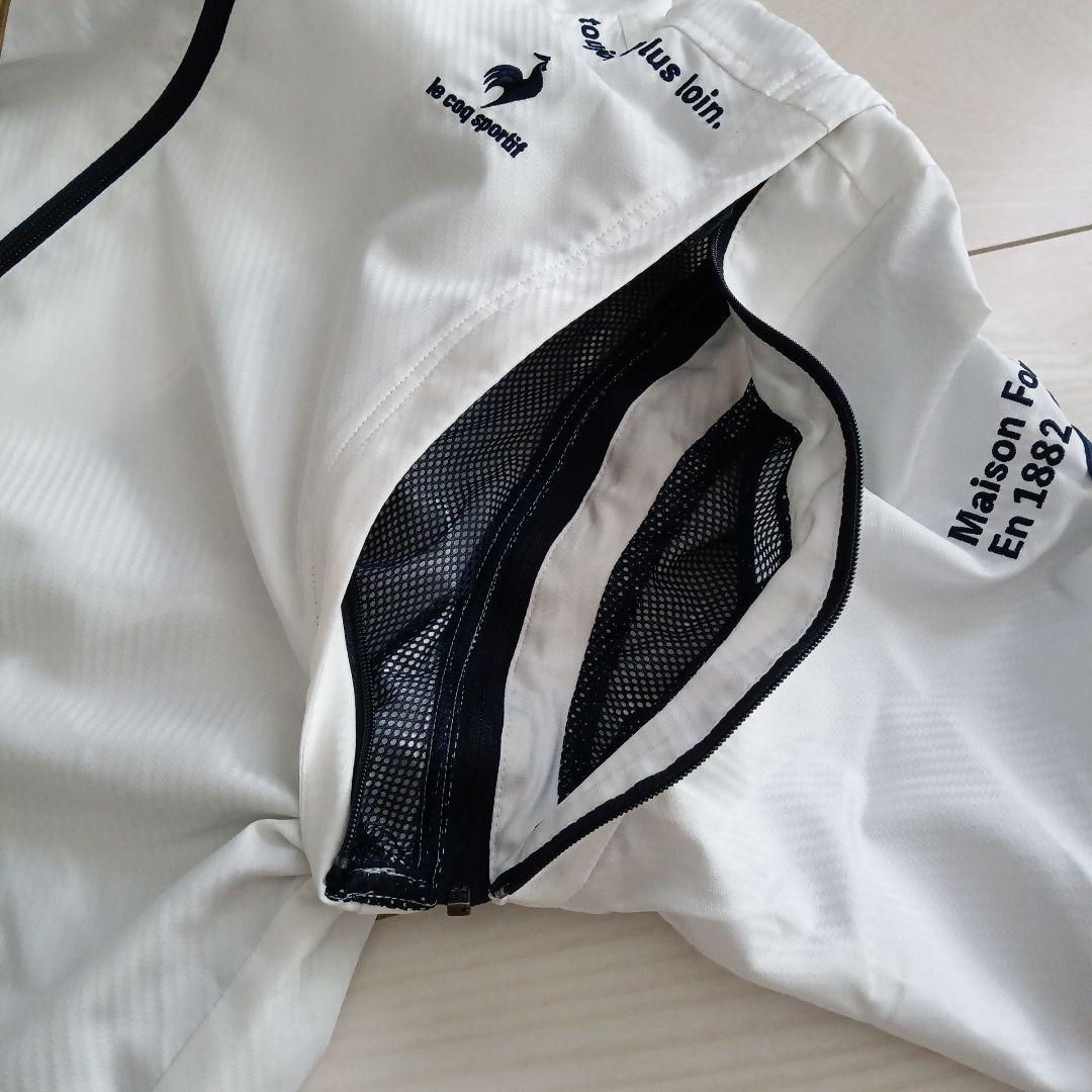 le coq sportif GOLF 2wayブルゾン メンズ Mサイズ 白