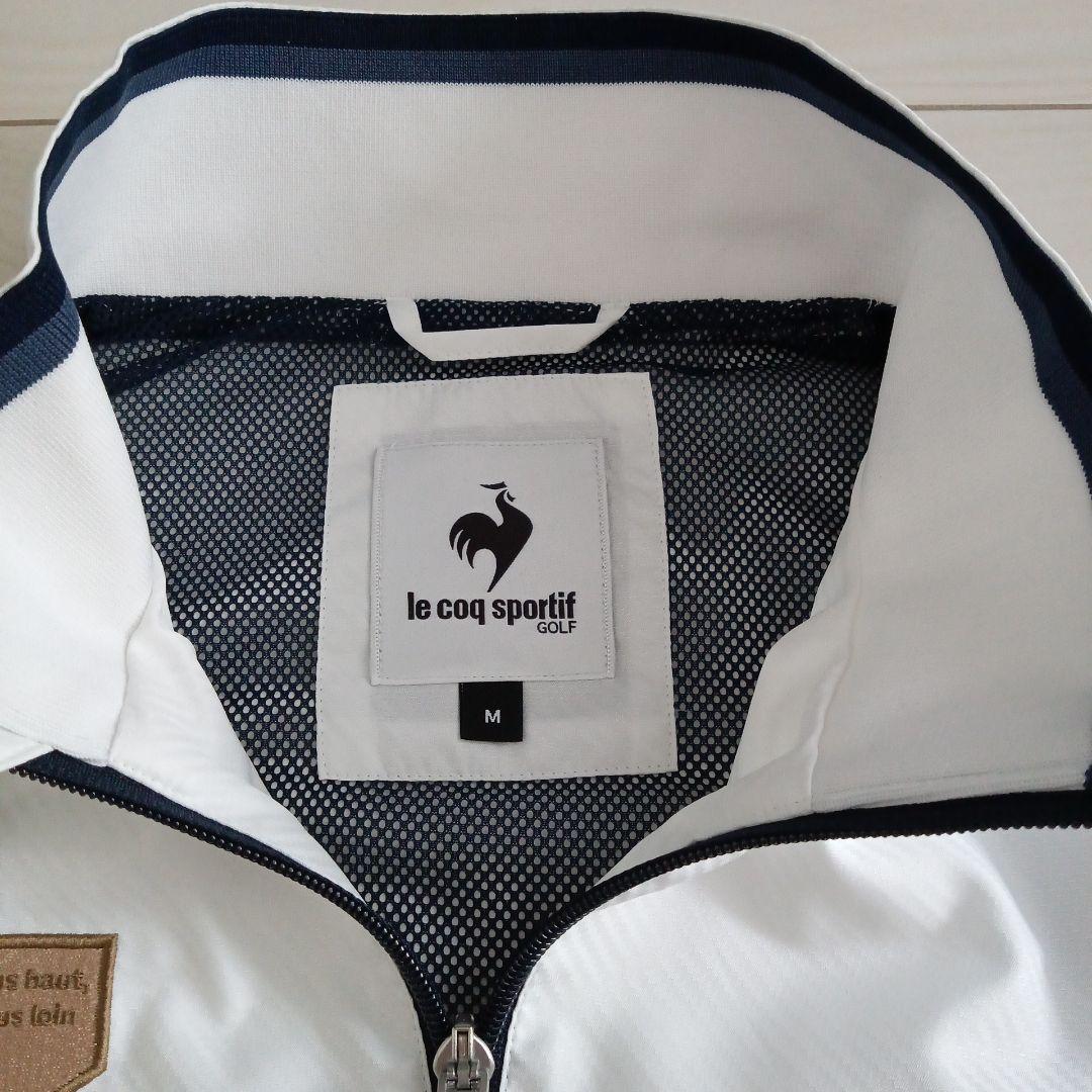 le coq sportif GOLF 2wayブルゾン メンズ Mサイズ 白