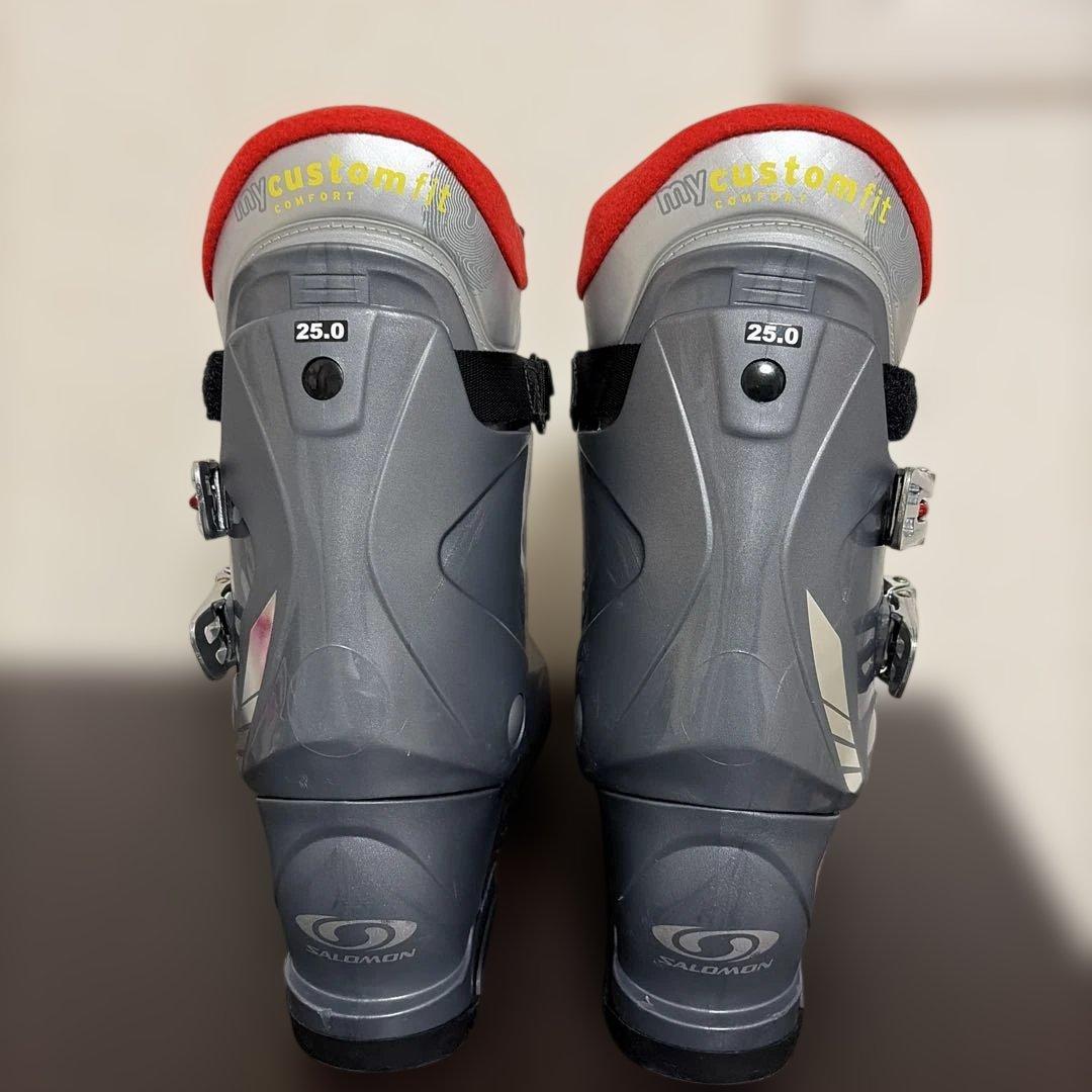 【極美品】Salomon スキーブーツ 25-25.5cm