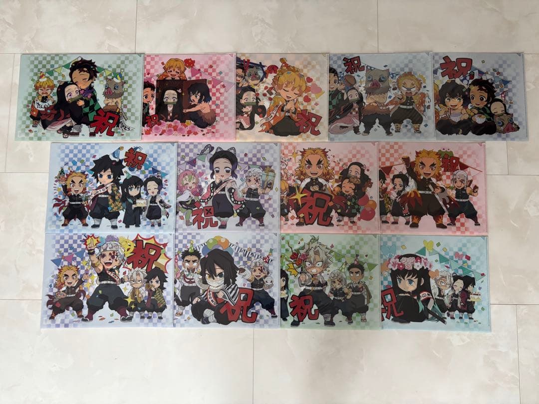 鬼滅の刃 ランチョンマット ランチョンマットケース クリアファイル