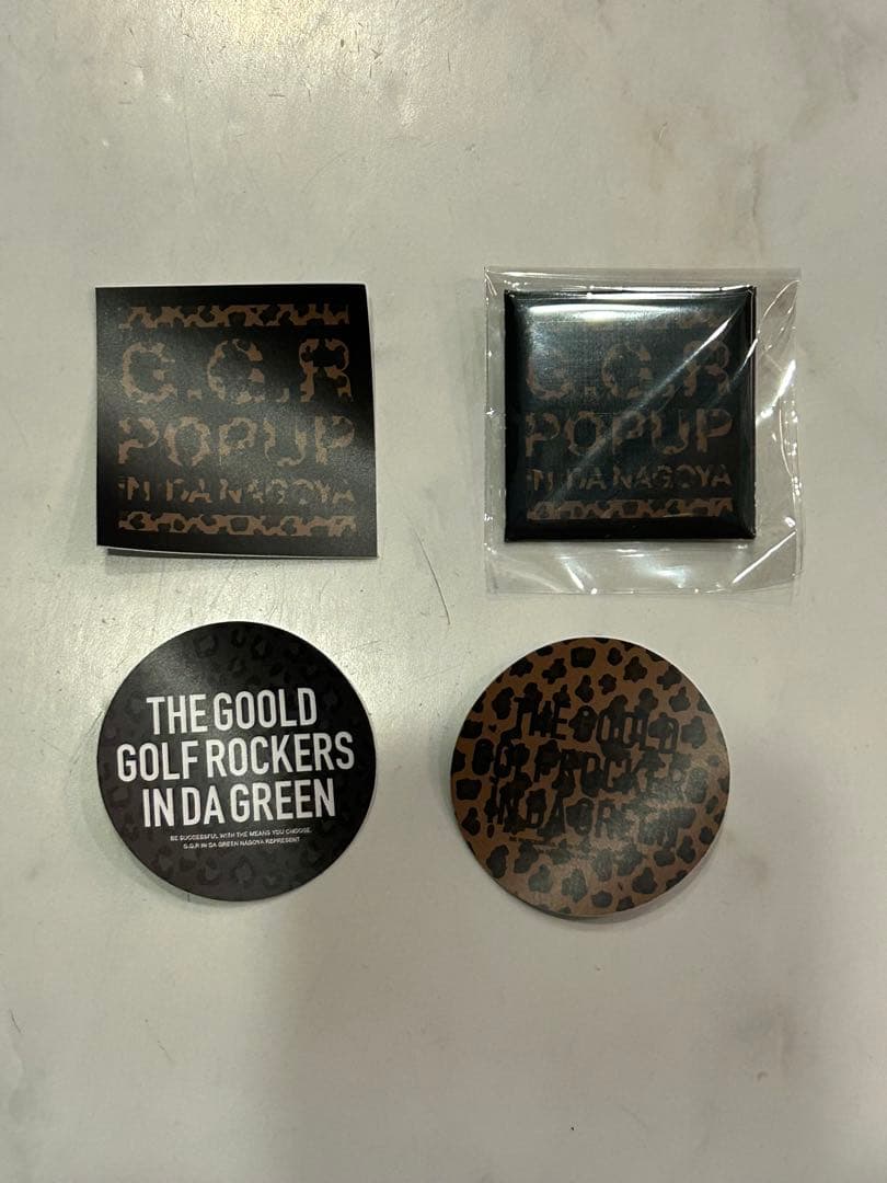 名古屋限定 ゴールドゴルフロッカーズ セットアップXL ノベルティ付き