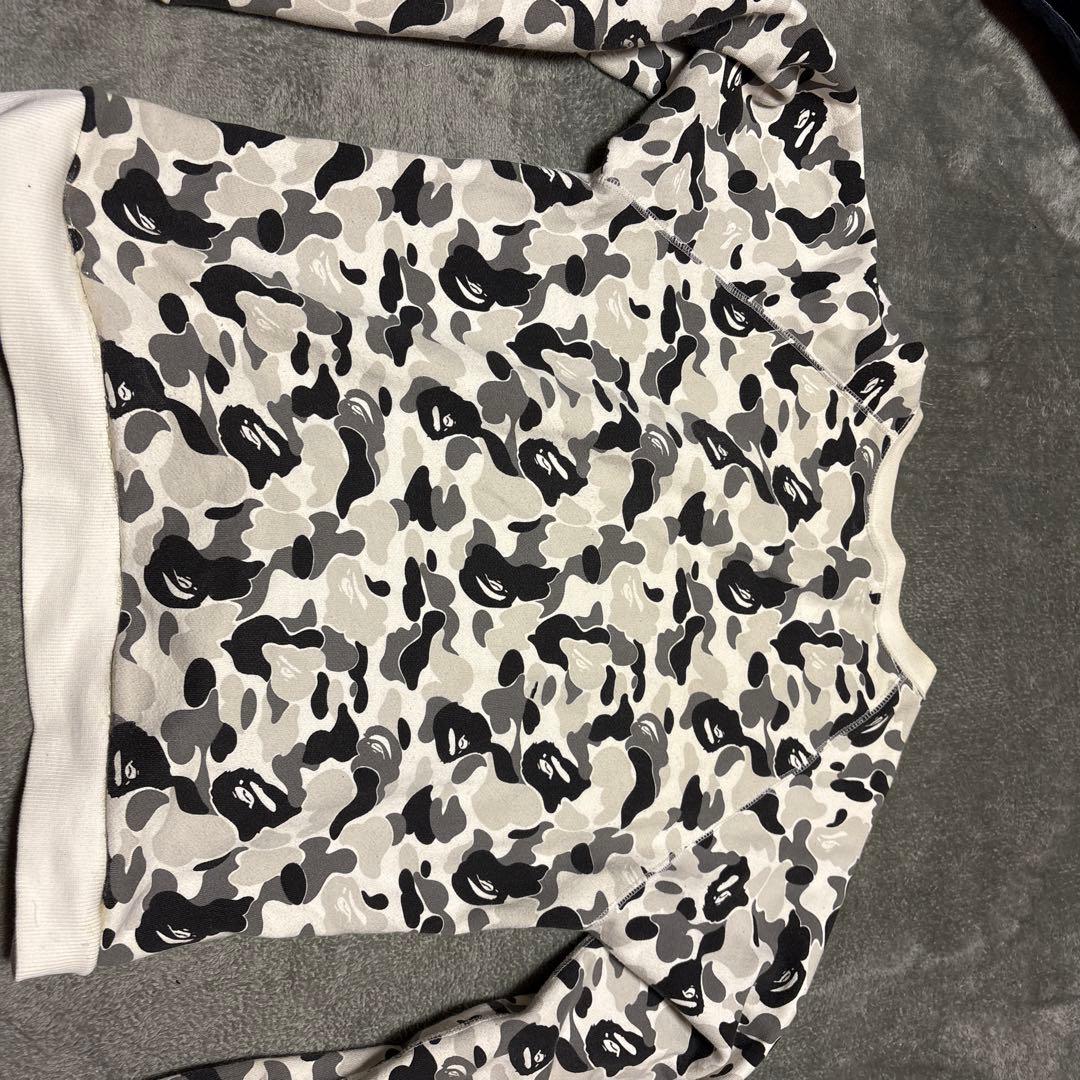 c*ん様 A・BATHING APE迷彩柄スウェット