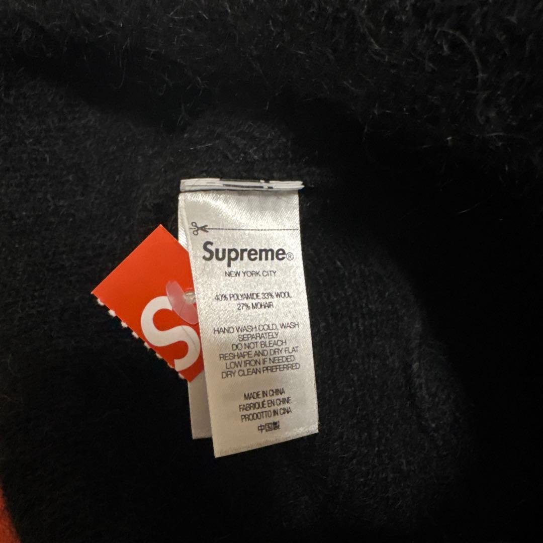 帽子 25FW Supreme Mohair Beanie \"Black\"