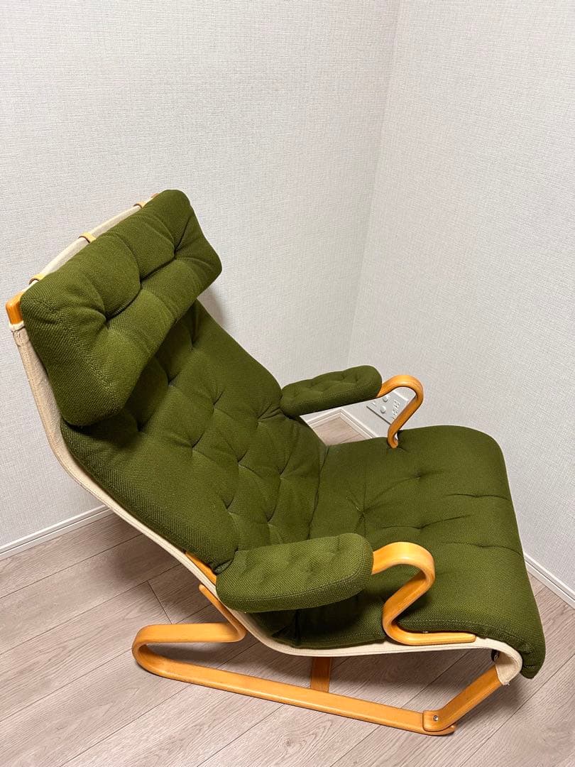 天童木工・ブルーノ・マットソン・ハイバックチェア・オットマン・セット