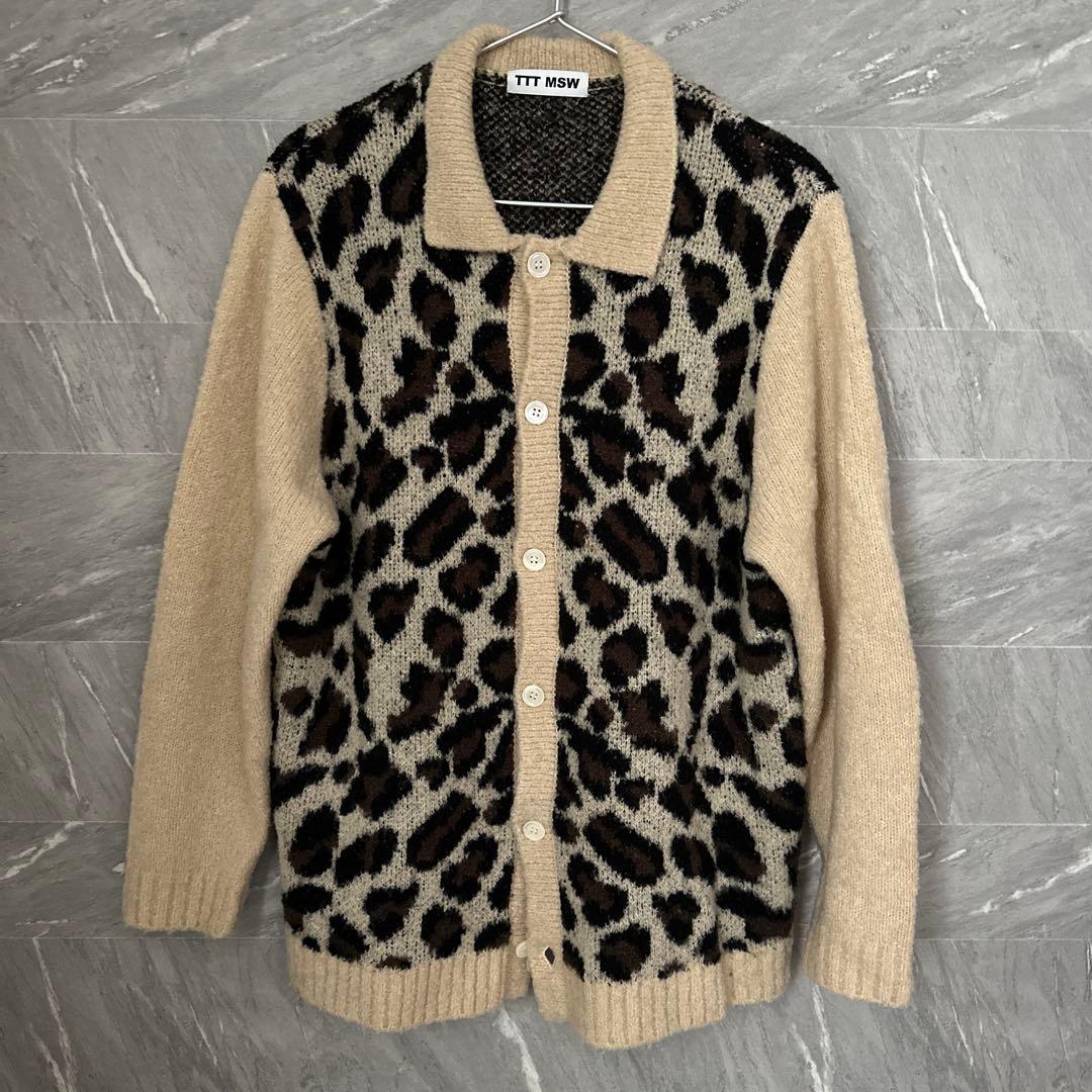 TTT MSW leopard cardigan レオパードカーディガン L108263453