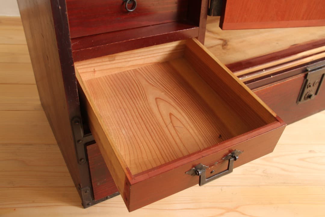 棚　2段　木製　収納棚　古道具　古家具　ビンテージ　アンティーク　レトロ