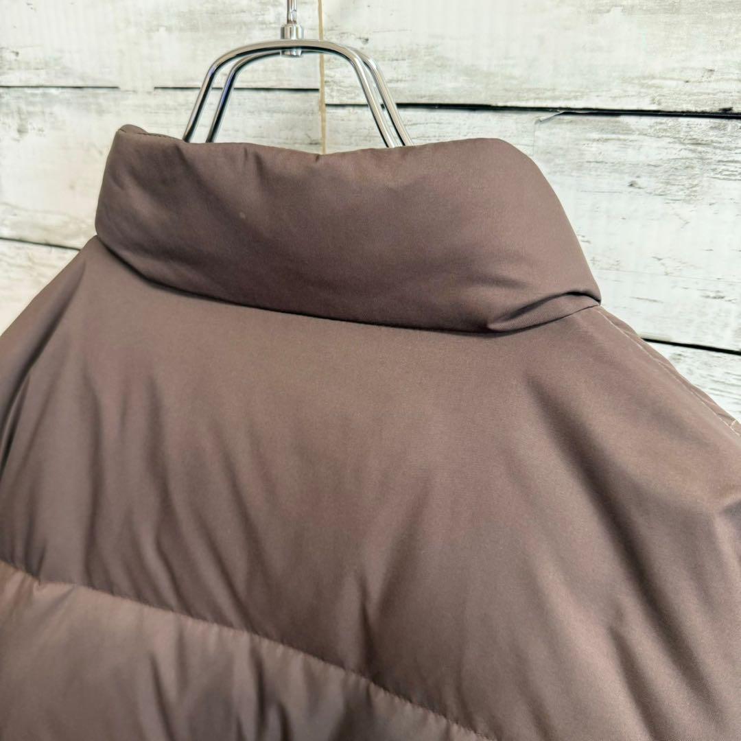 【希少XL】ナイキ☆刺繍ロゴ ダウンジャケット☆人気カラー ブラウン897