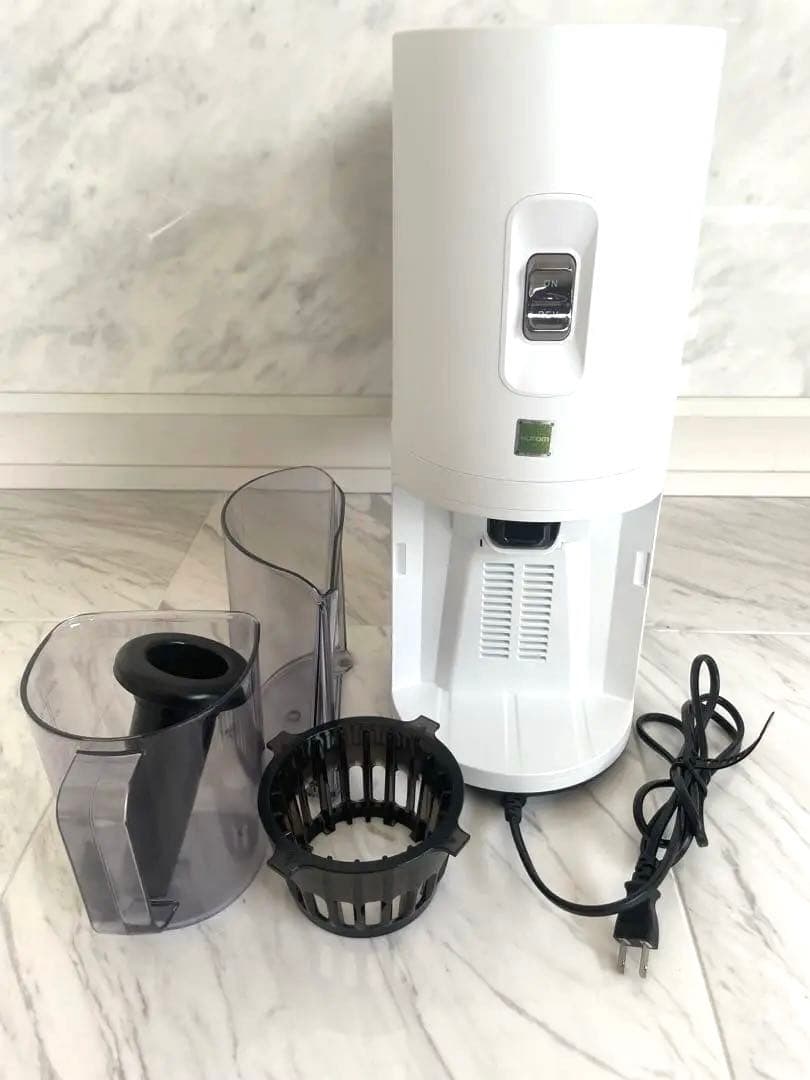 ヒューロム スロージューサー スロージューサー ミキサー H-200 ホワイト