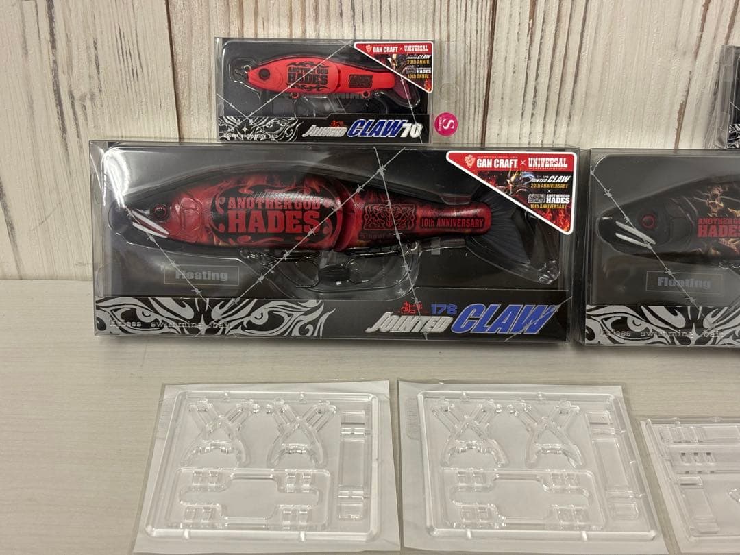 ガンクラフト ジョイクロ 178 アナザーゴッドハーデス漆黒 真紅