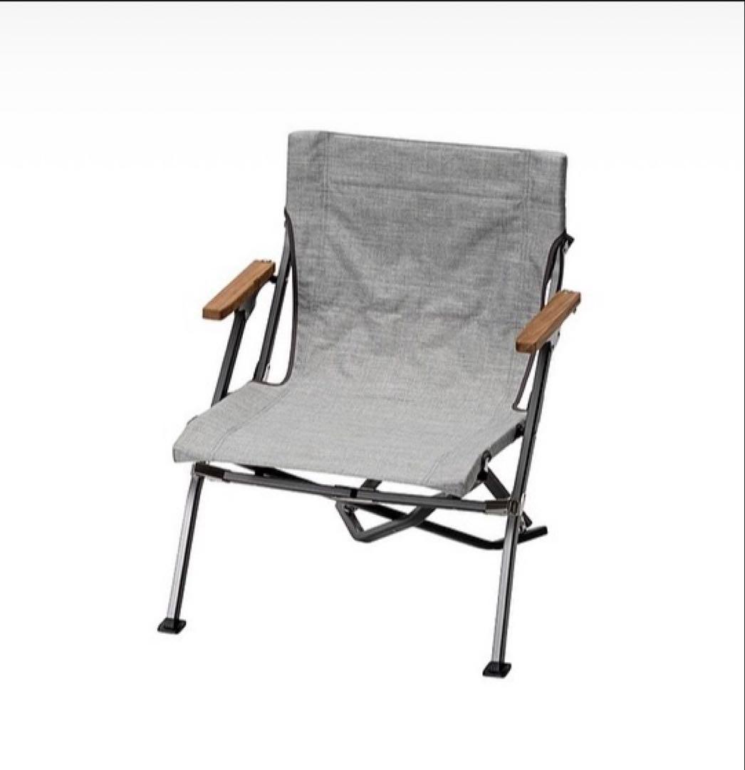 スノーピーク　65周年限定　ローチェアショート　メランジグレー