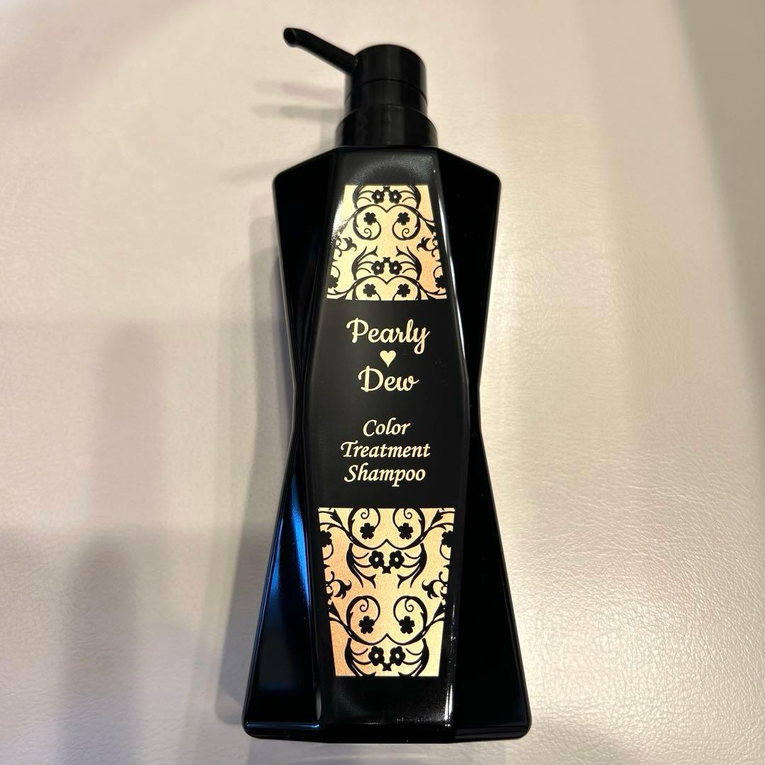 新品未開封 Pearly Dew カラーシャンプー つやつやブラウン380ml