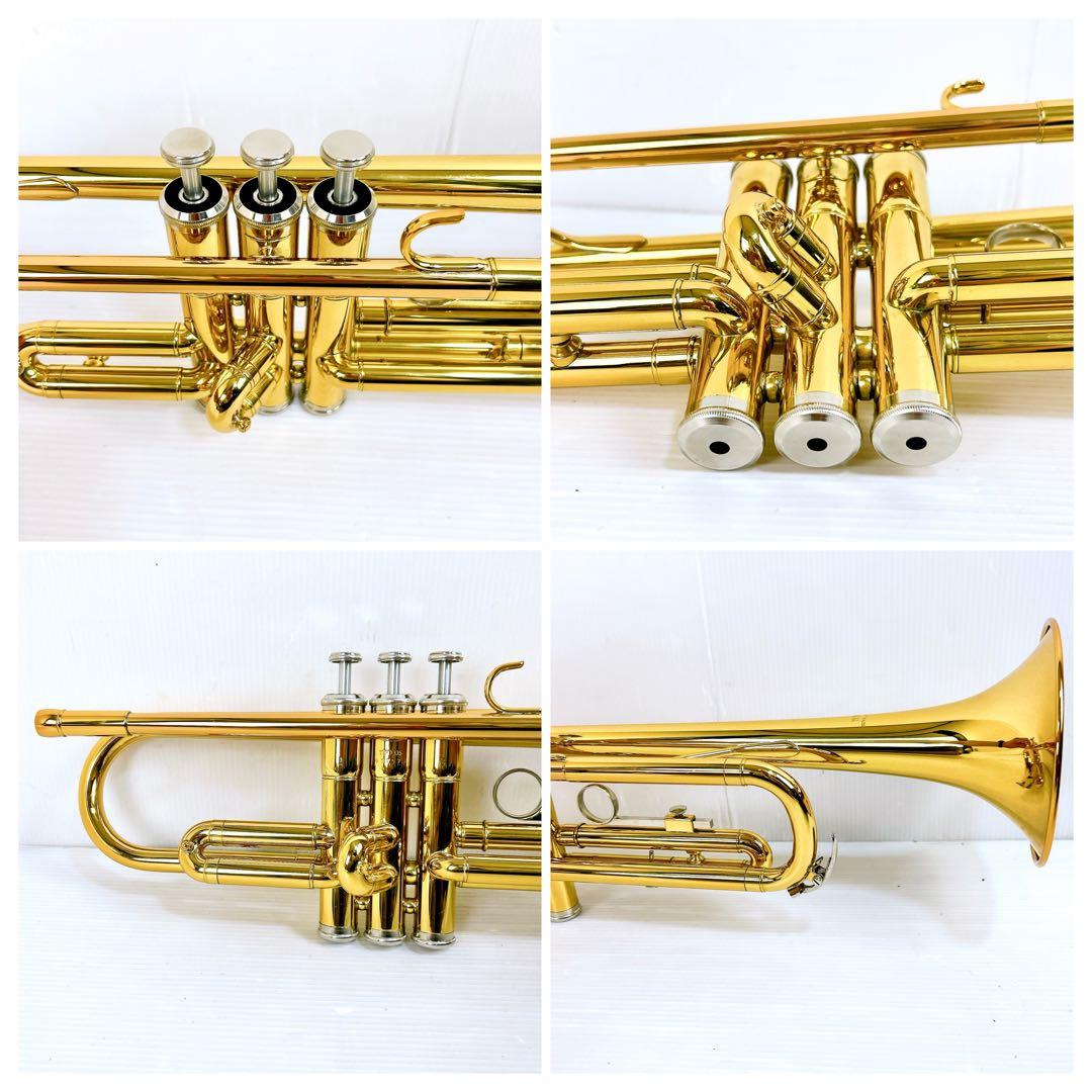 YAMAHA ヤマハ　YTR1335 トランペット　ゴールド　ハードケース付