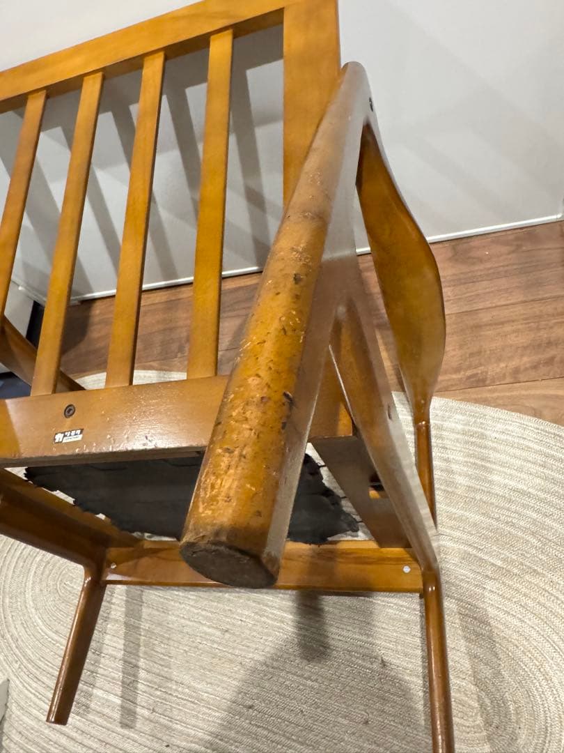 カリモク60 フレームチェア1シーター　 Karimoku60 ヴィンテージ￼