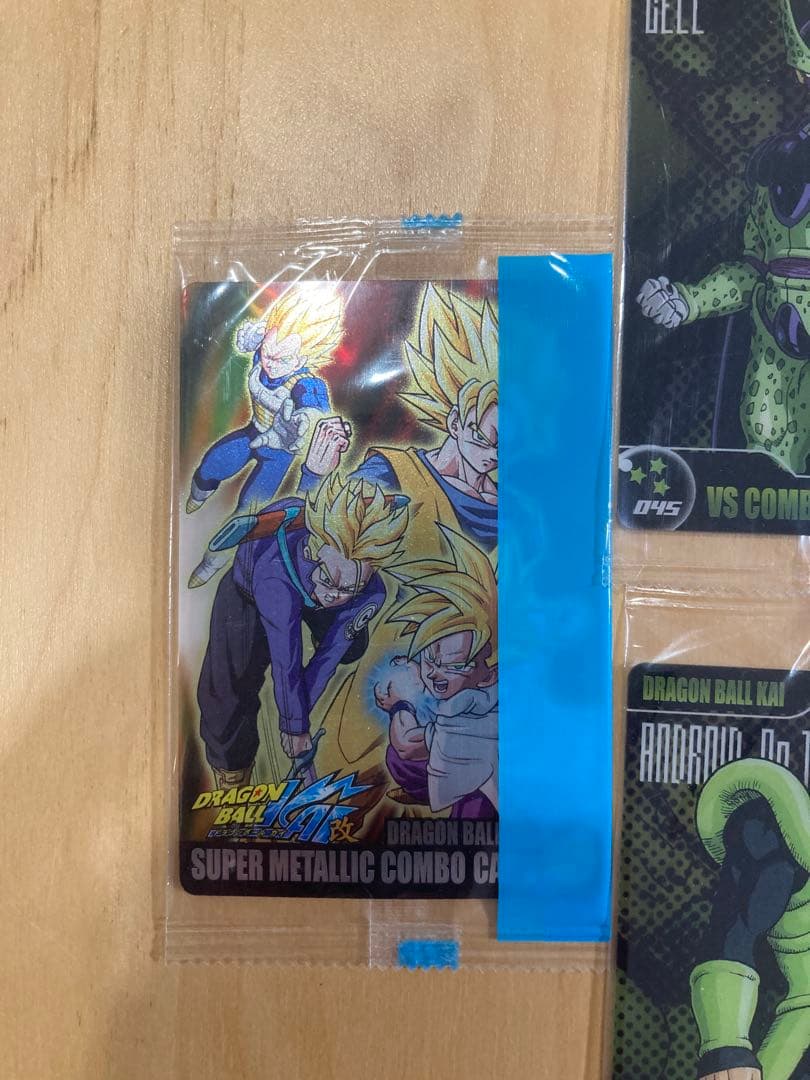 森永ドラゴンボール改 SUPER METALLIC /VS COMBO CARD未開封 森永