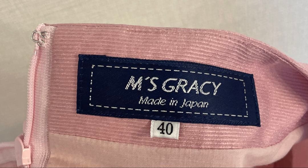 M'S GRACY 花柄 半袖 ワンピース 40