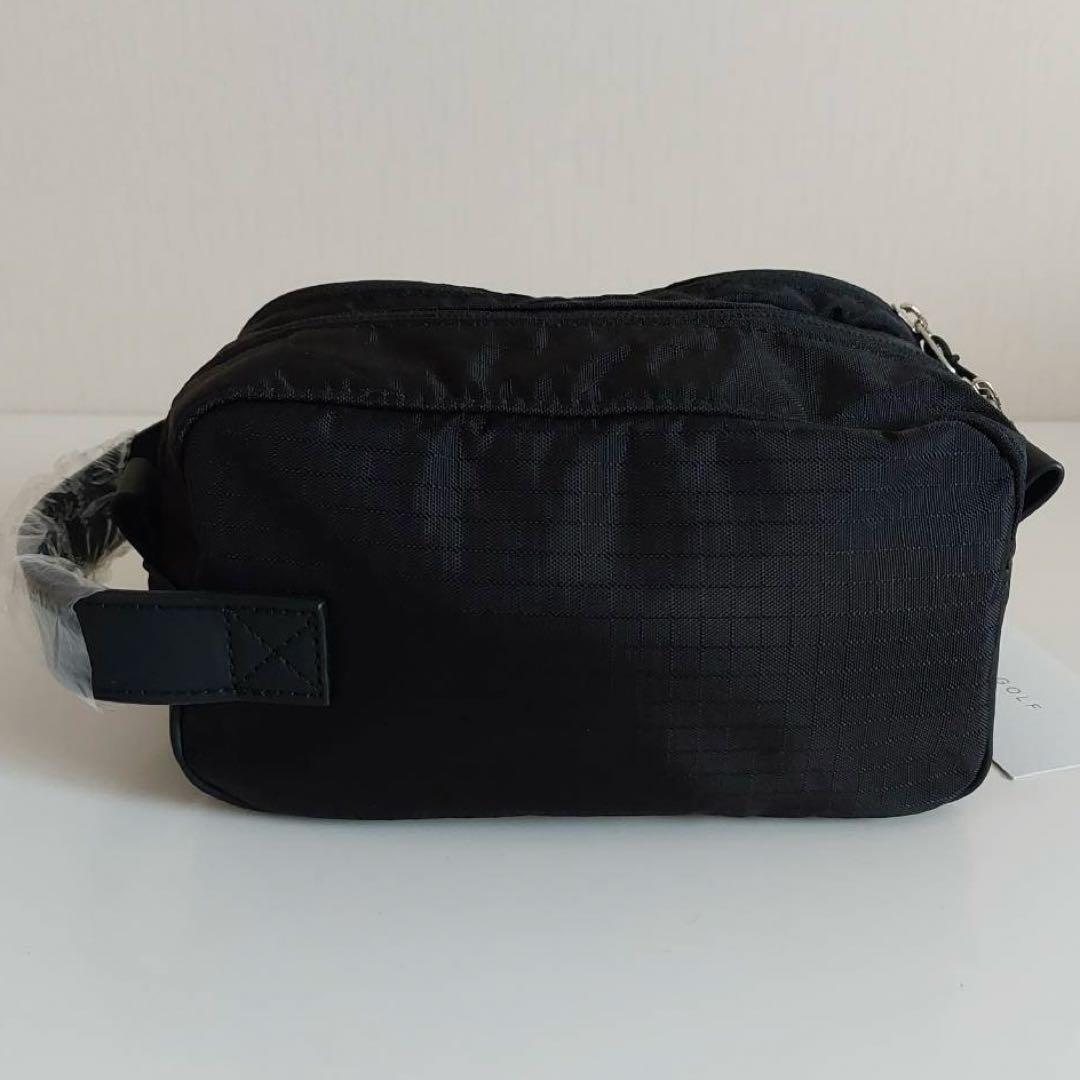 バンデル カートバッグ リップストップ ダブルジップハンドルポーチ