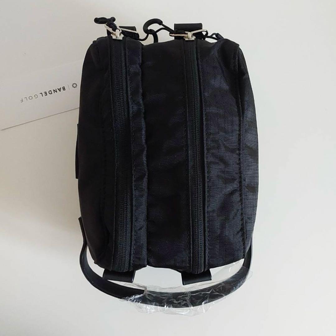 バンデル カートバッグ リップストップ ダブルジップハンドルポーチ