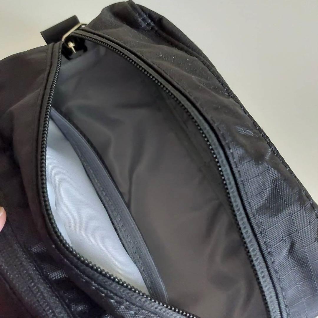 バンデル カートバッグ リップストップ ダブルジップハンドルポーチ