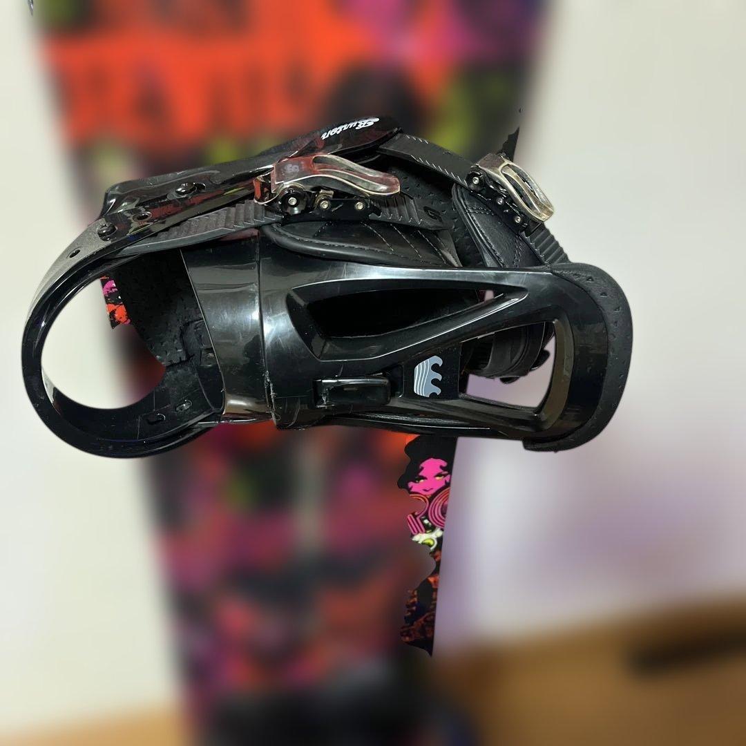 NITRO CINEMA 156 ダブルキャンバー BURTON