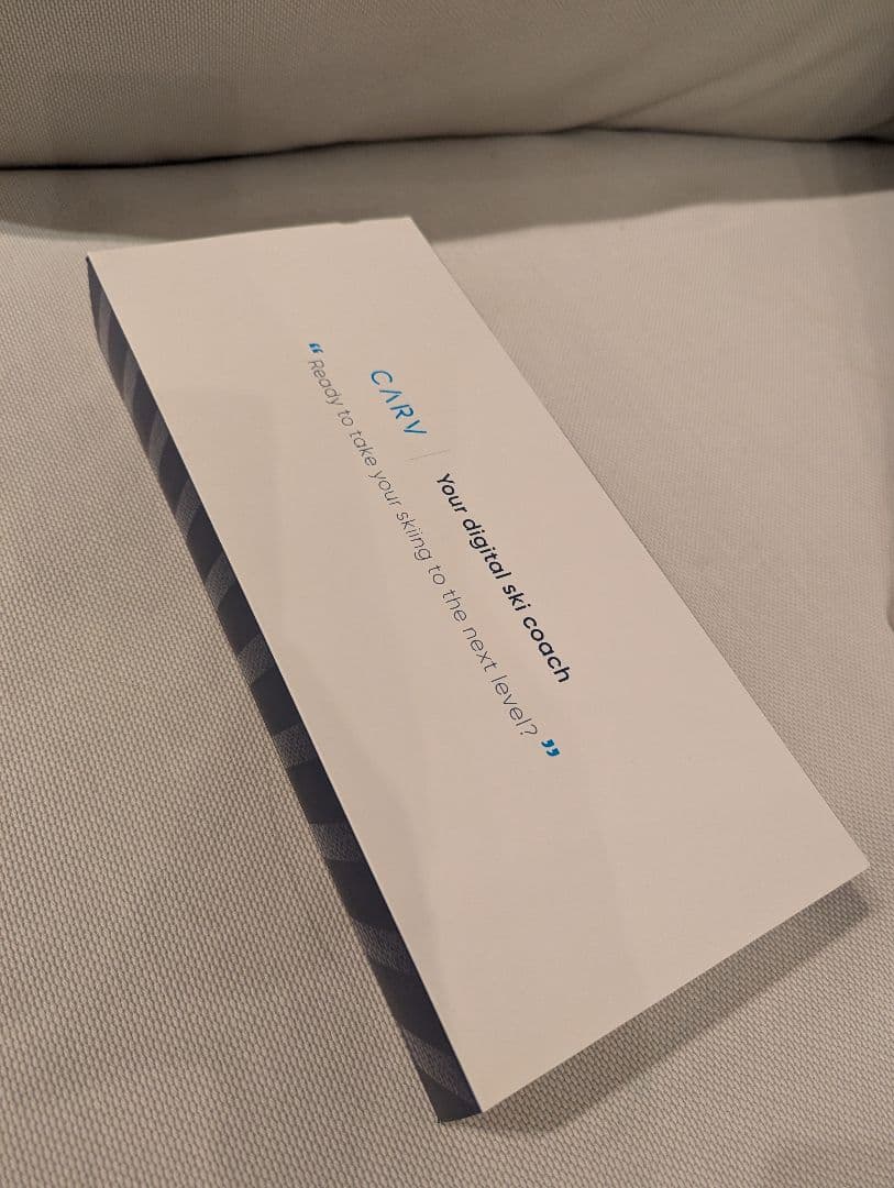 Carv デジタルスキーコーチデバイス（Size E）箱あり
