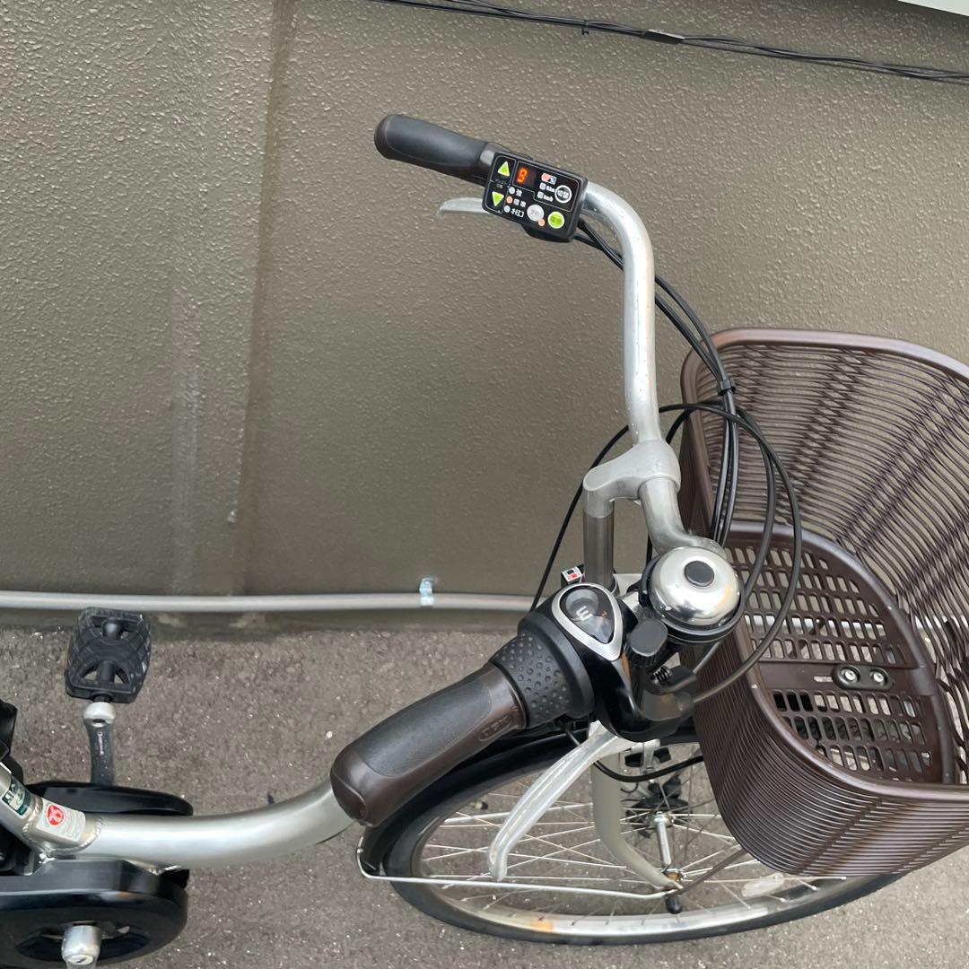 【8.7A h】ヤマハ電動アシスト自転車26インチ シルバー