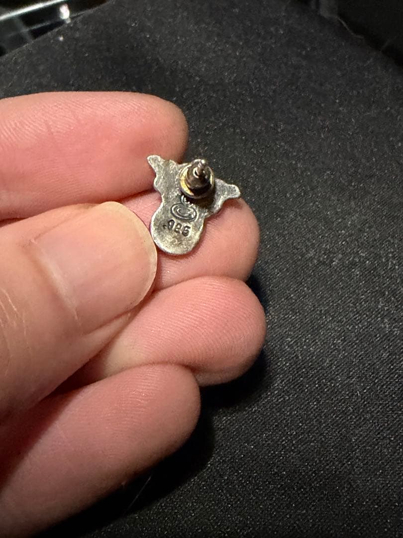 Gaboratory ガボール クラウン Gマーク ピアス