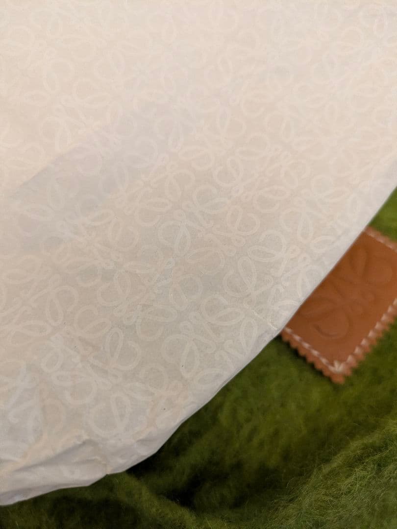 LOEWE ロエベ マフラー グリーン