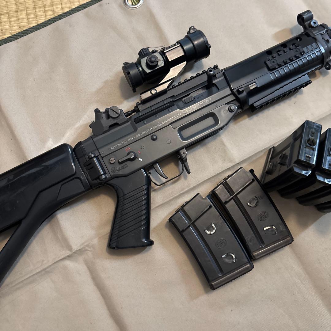 電動ガン SIG552 シールズ 1Jカスタム ドットサイト220連マ