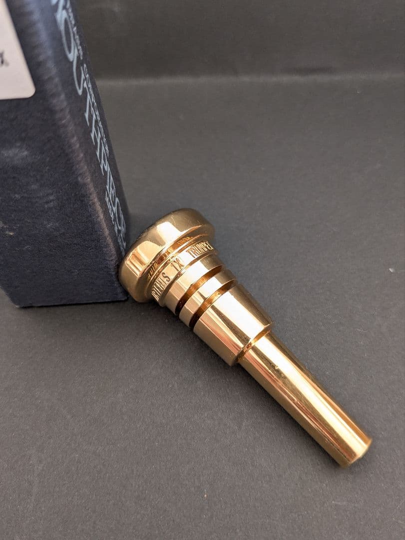 BEST BRASS グルーヴトランペット 1X マウスピース金メッキ