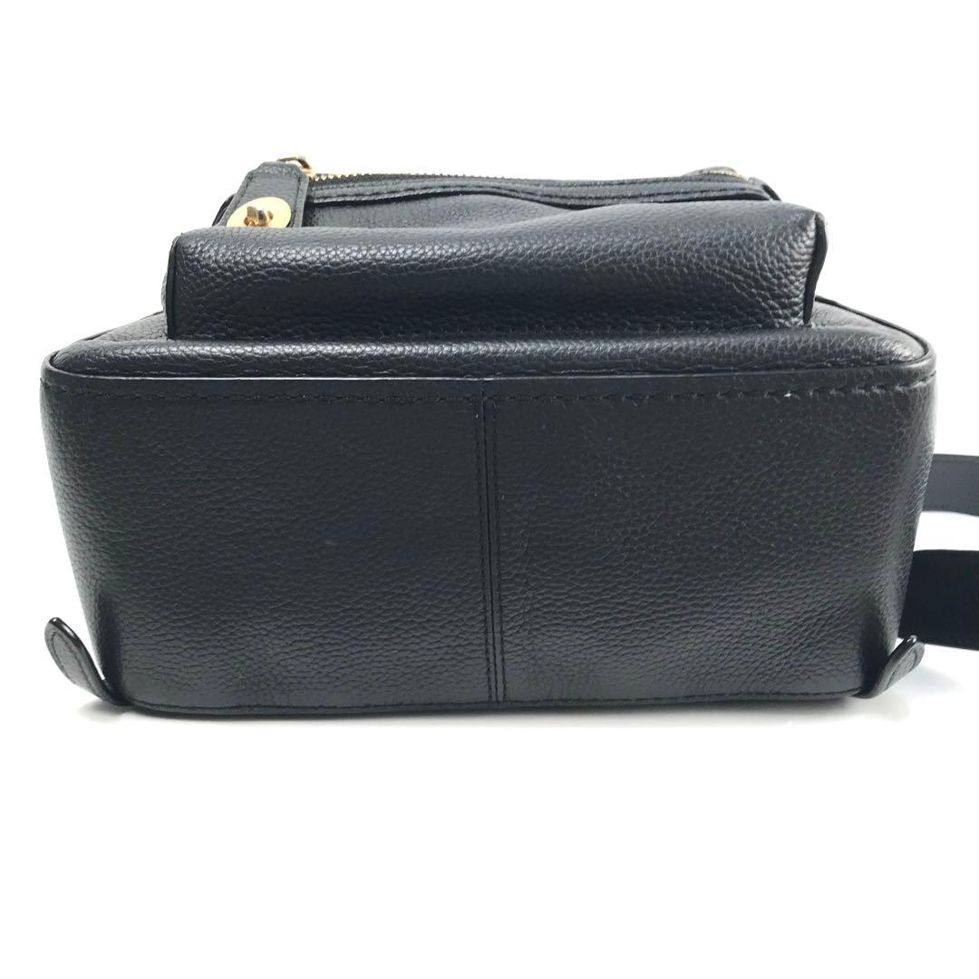 コーチ バックパック ブラック レザー ブラック リュック 31032