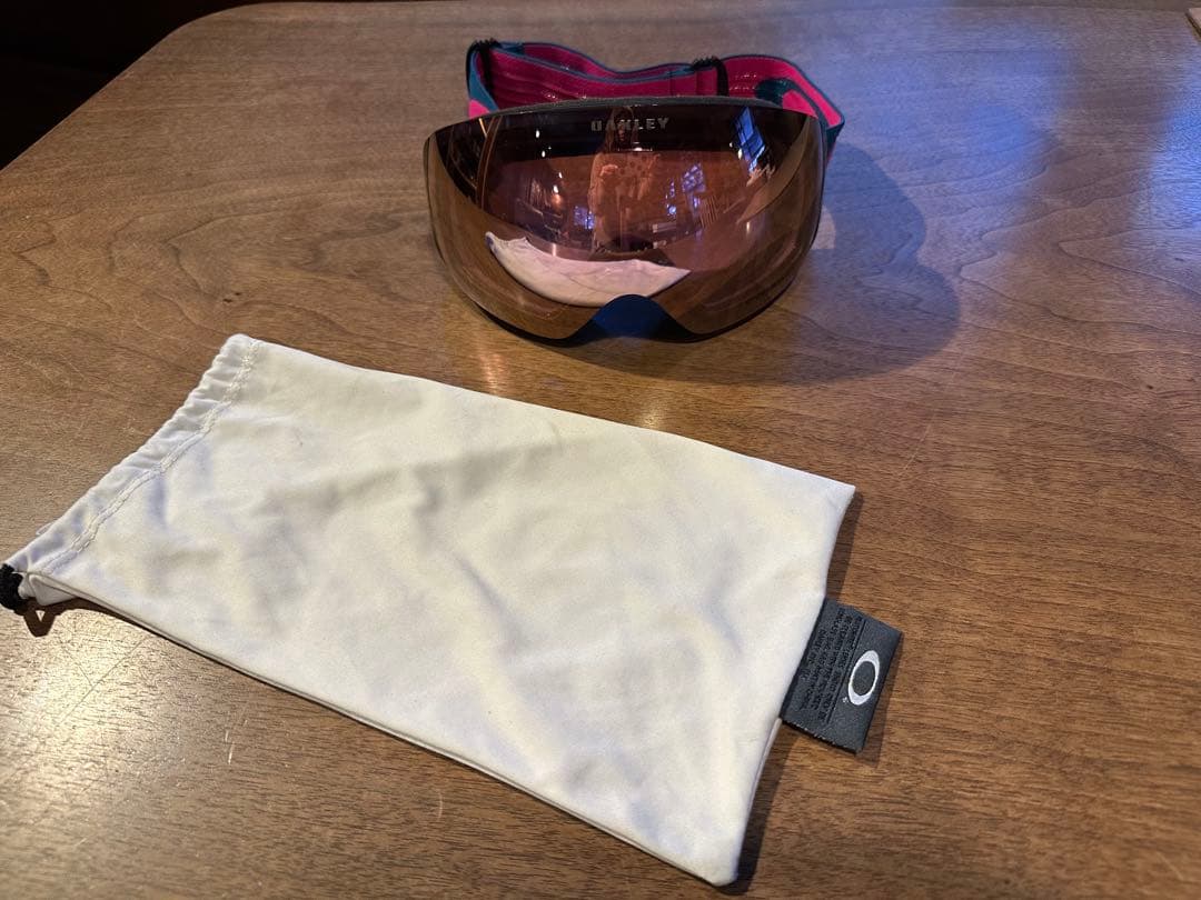 OAKLEY ゴーグル プリズムPR IZM フレームレス ピンクストラップ